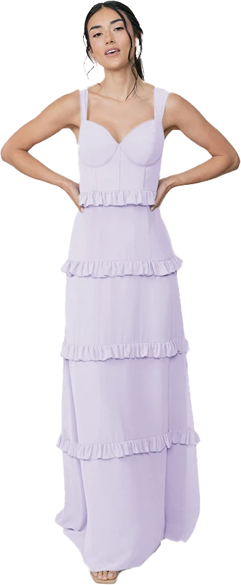 Sloane Chiffon Dress | Made To Order - Image 117