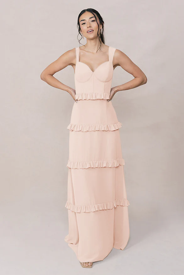 Sloane Chiffon Dress | Made To Order - Image 12