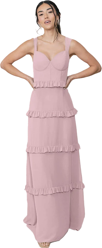 Sloane Chiffon Dress | Made To Order - Image 128