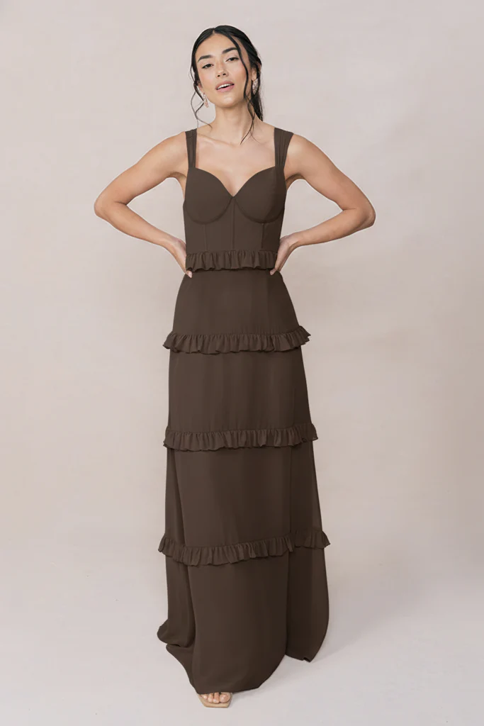 Sloane Chiffon Dress | Made To Order - Image 154