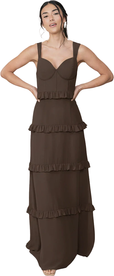 Sloane Chiffon Dress | Made To Order - Image 158