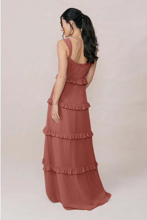 Sloane Chiffon Dress | Made To Order - Image 21