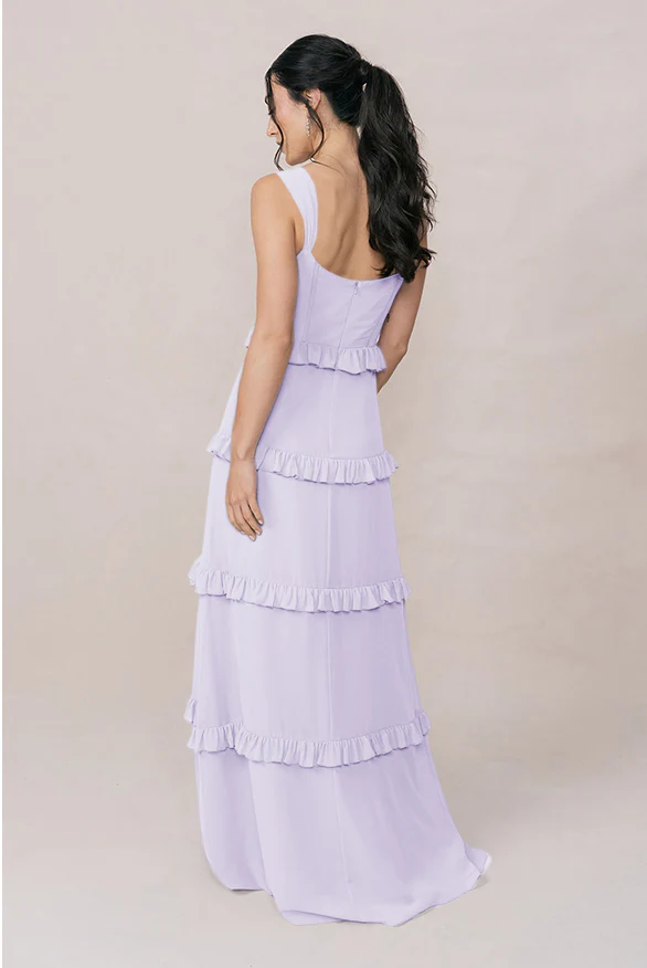 Sloane Chiffon Dress | Made To Order - Image 47