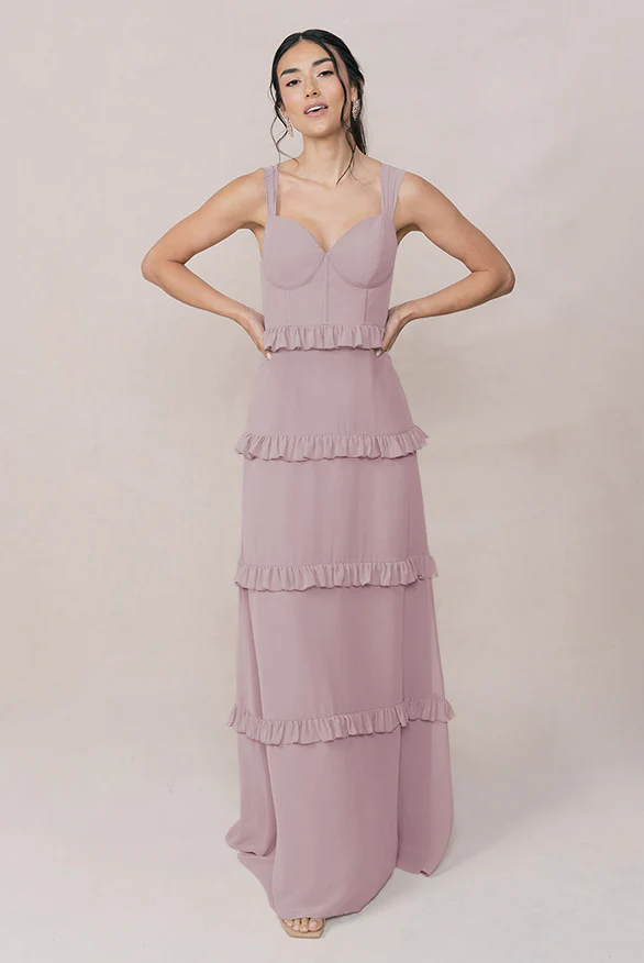 Sloane Chiffon Dress | Made To Order - Image 52