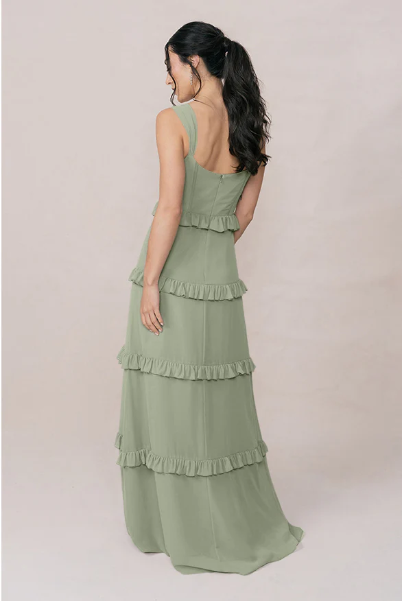 Sloane Chiffon Dress | Made To Order - Image 95
