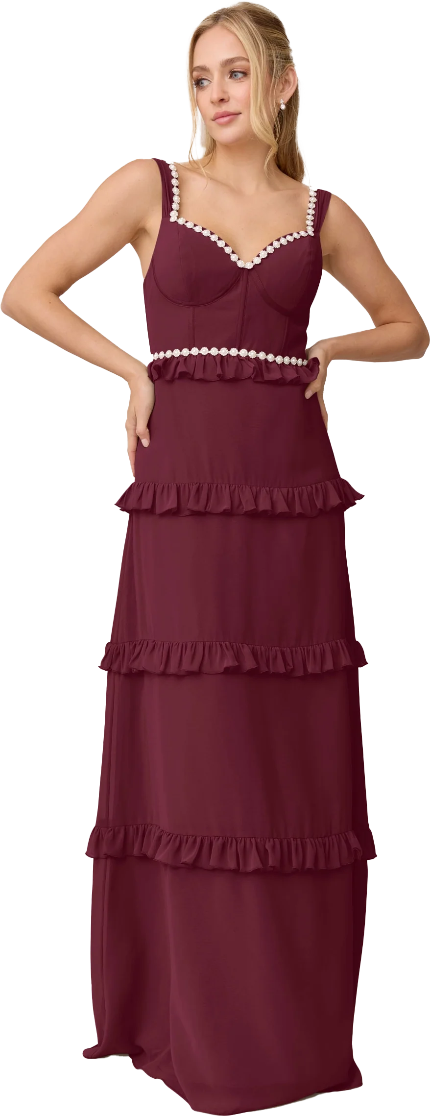 Sloane Luxe Chiffon Dress | Made To Order - Image 100