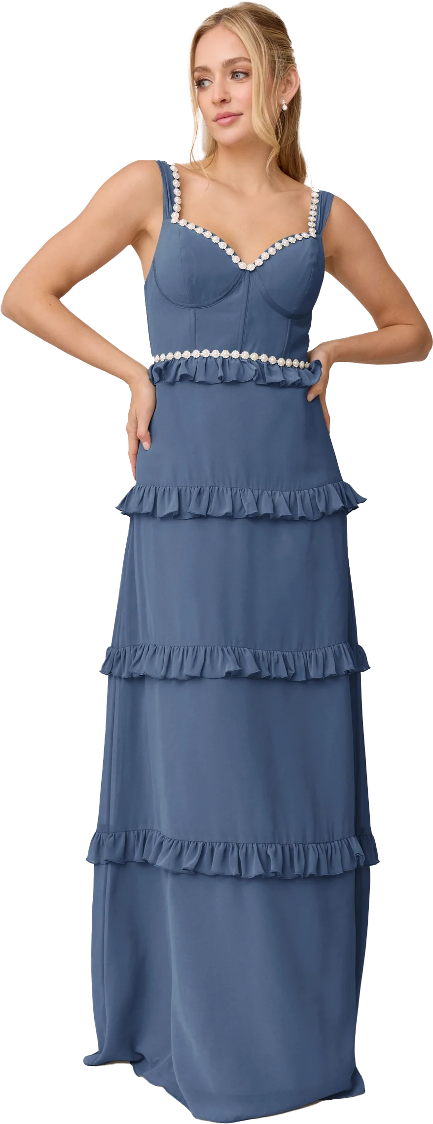 Sloane Luxe Chiffon Dress | Made To Order - Image 107