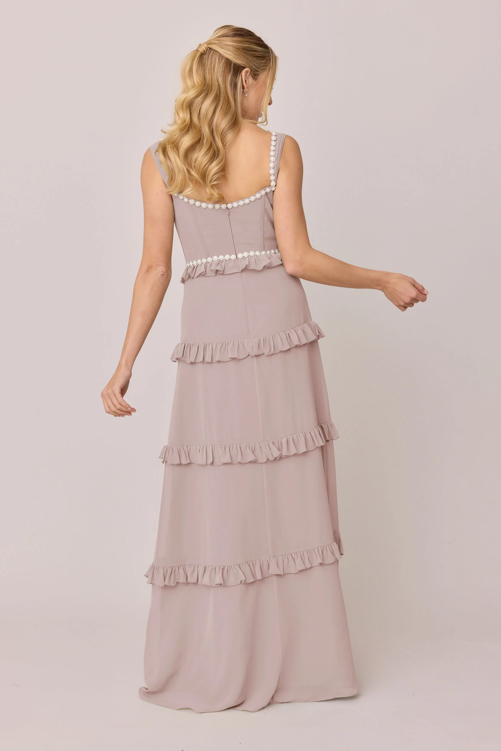 Sloane Luxe Chiffon Dress | Made To Order - Image 12
