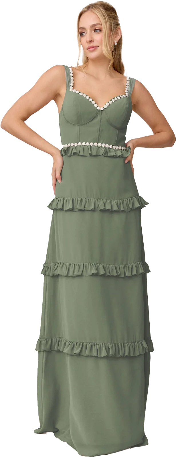 Sloane Luxe Chiffon Dress | Made To Order - Image 121