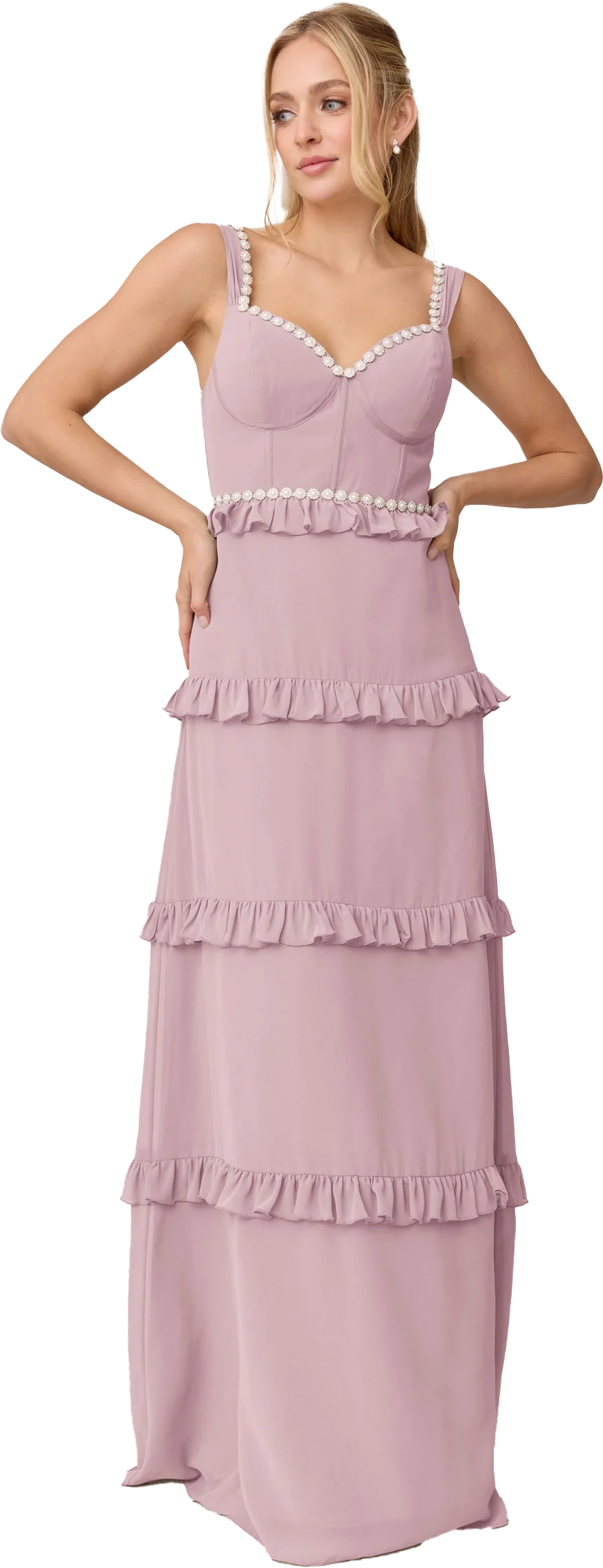 Sloane Luxe Chiffon Dress | Made To Order - Image 127