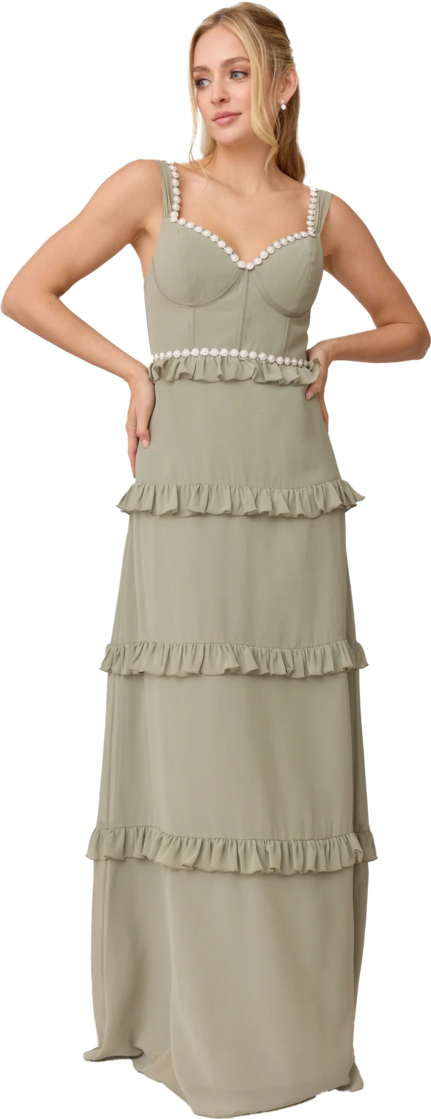 Sloane Luxe Chiffon Dress | Made To Order - Image 135