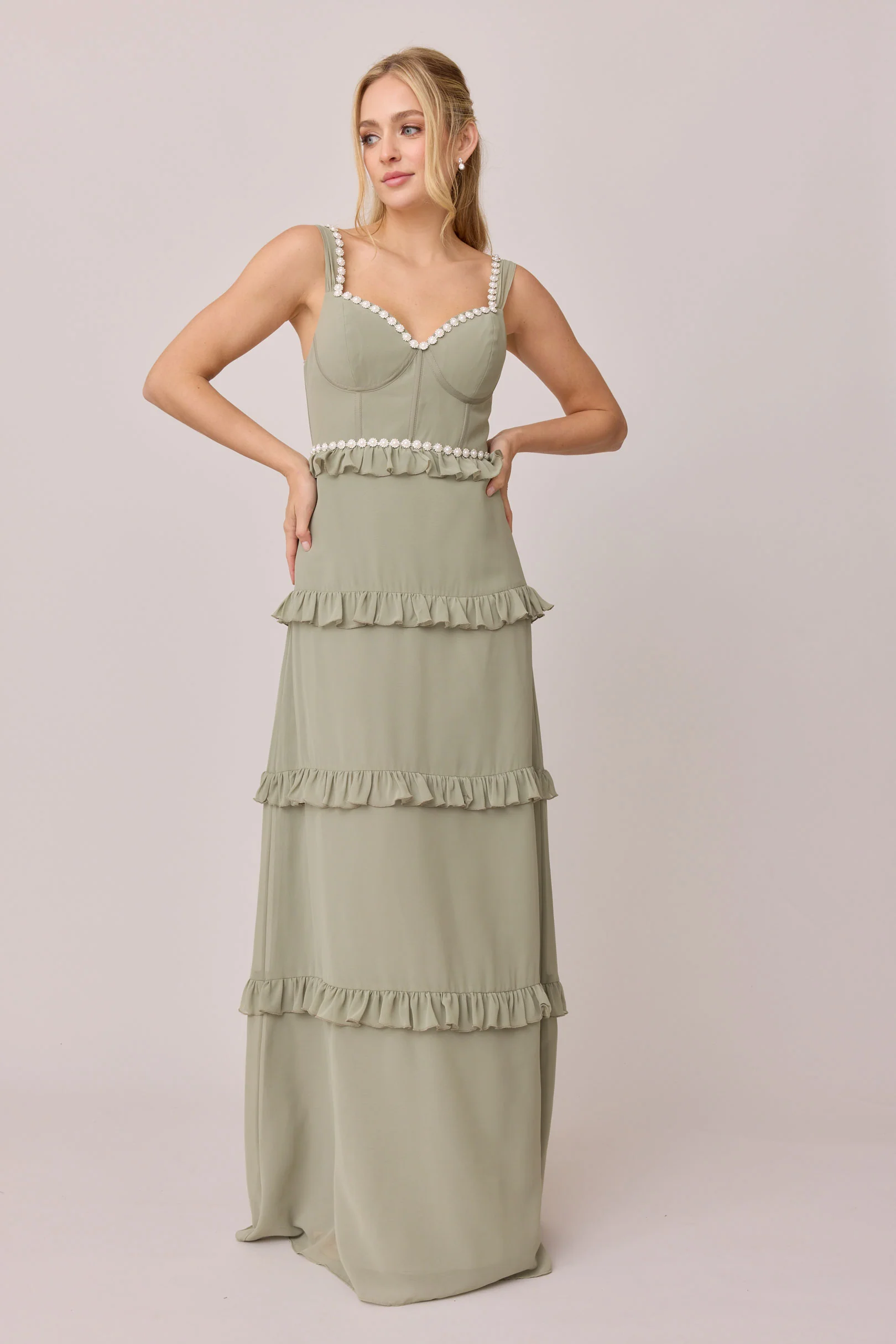 Sloane Luxe Chiffon Dress | Made To Order - Image 15