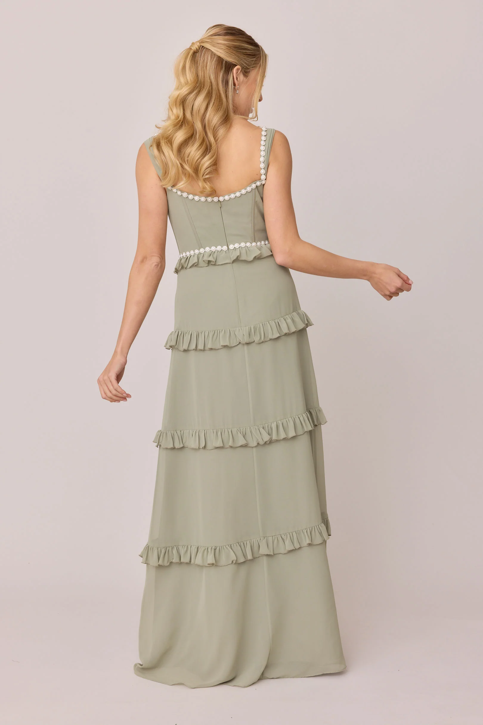 Sloane Luxe Chiffon Dress | Made To Order - Image 16