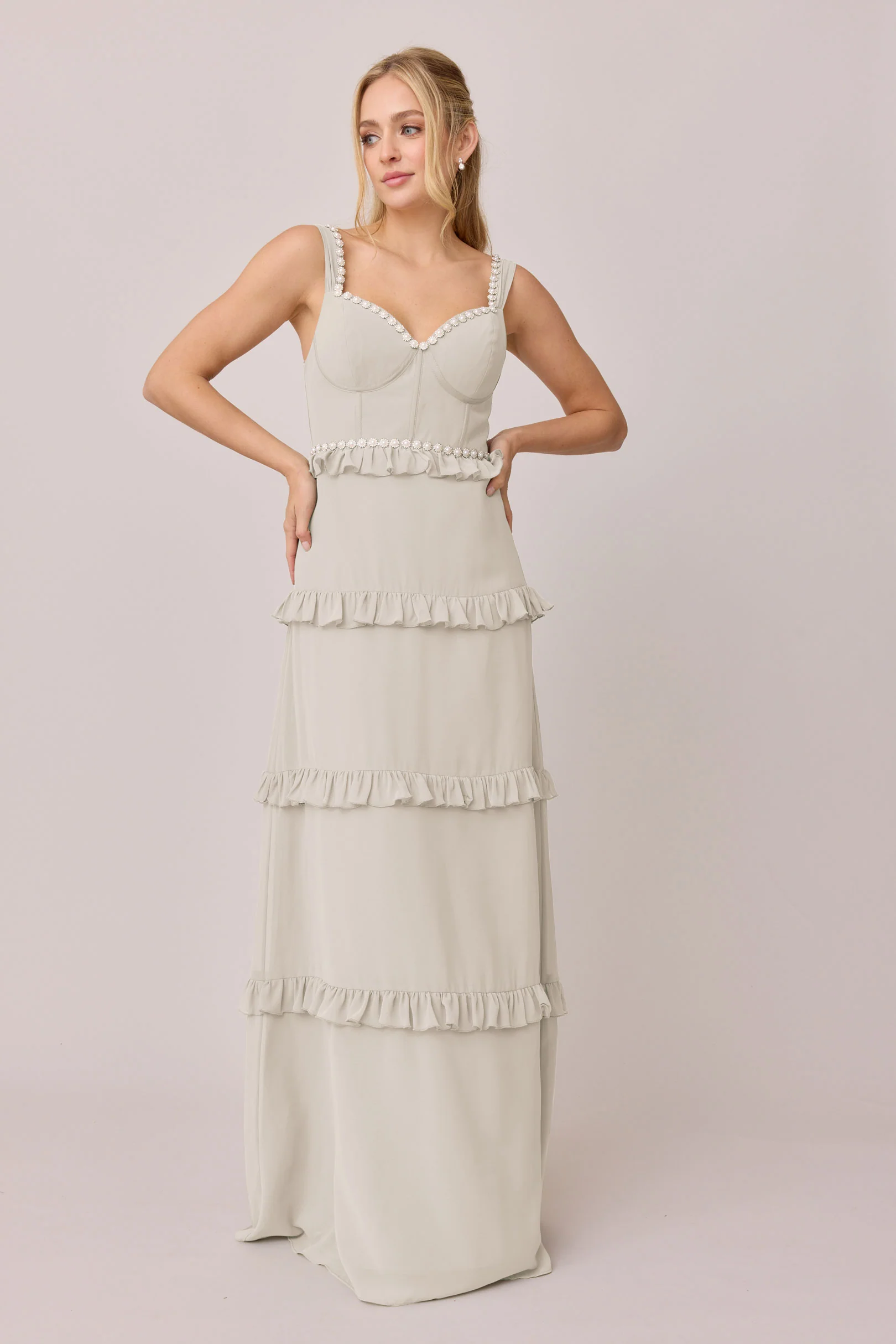 Sloane Luxe Chiffon Dress | Made To Order - Image 17