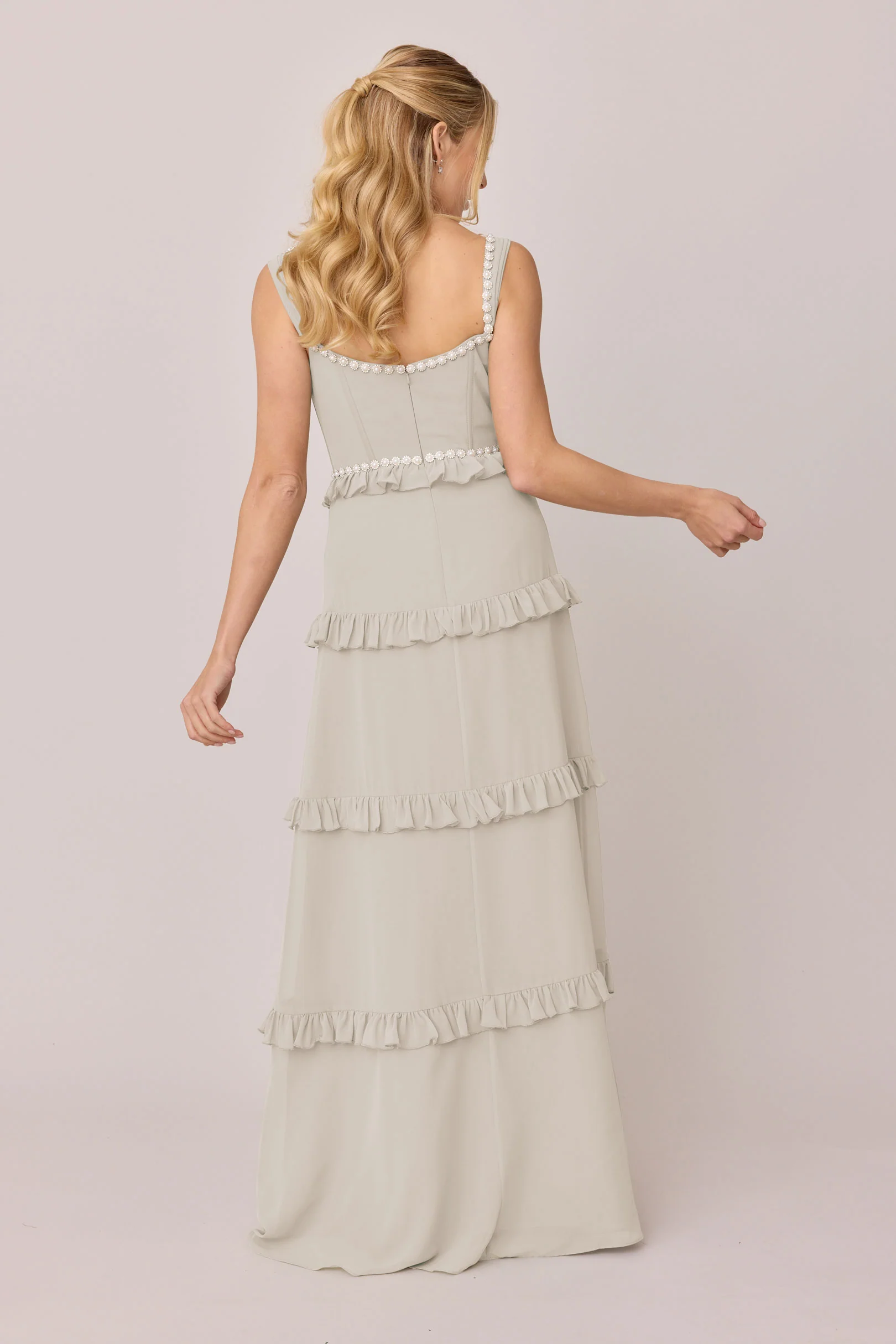 Sloane Luxe Chiffon Dress | Made To Order - Image 18