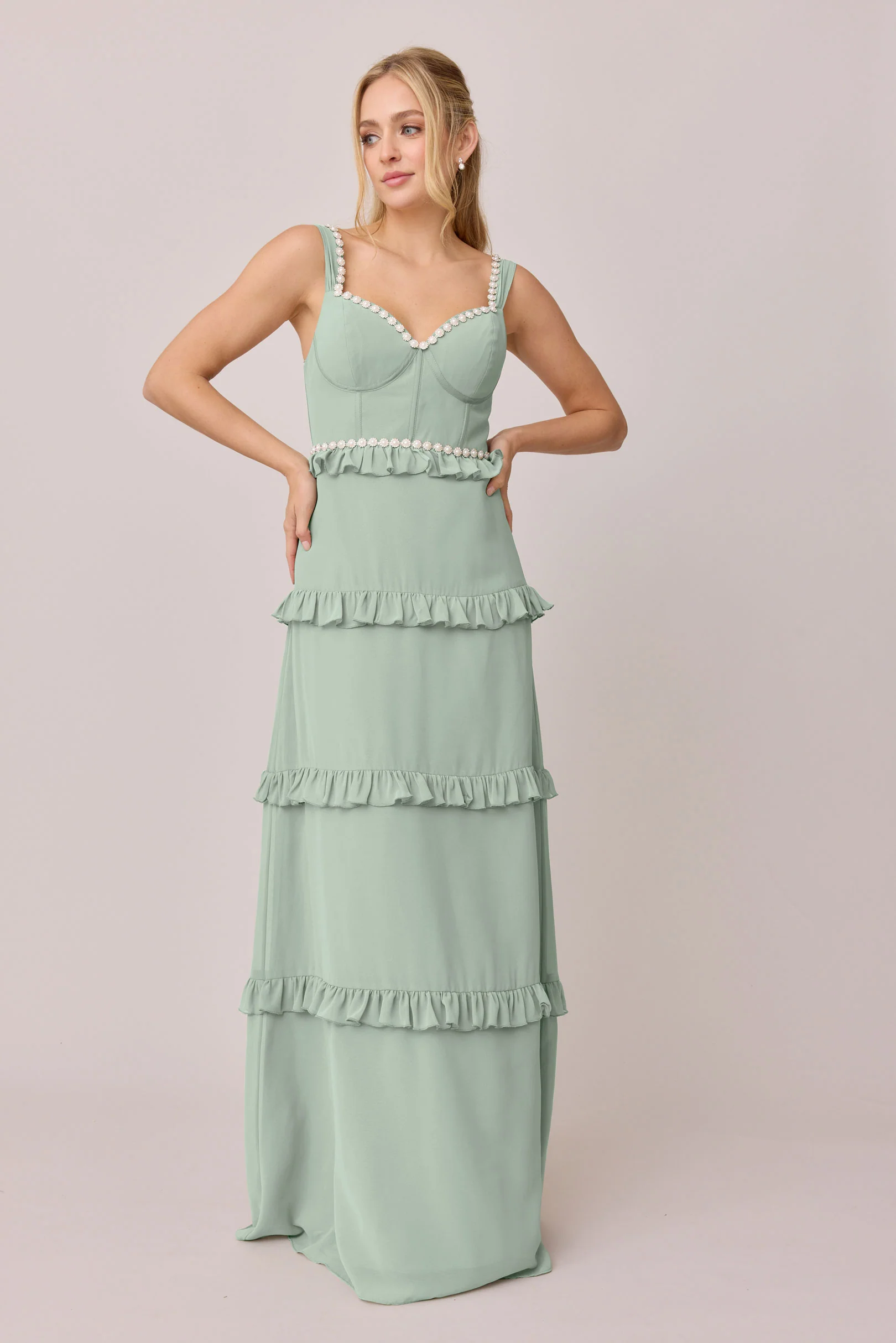 Sloane Luxe Chiffon Dress | Made To Order - Image 19