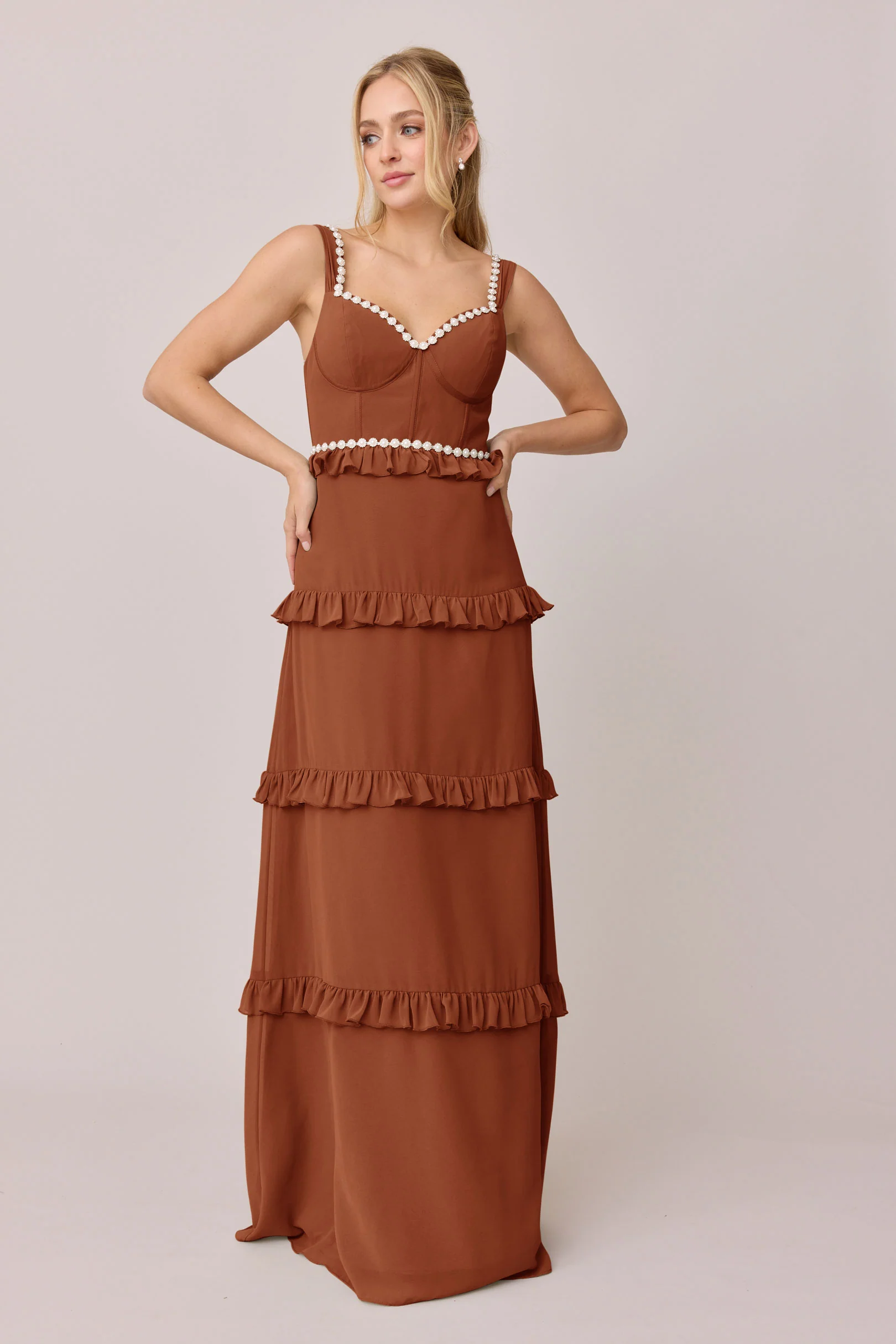 Sloane Luxe Chiffon Dress | Made To Order - Image 21