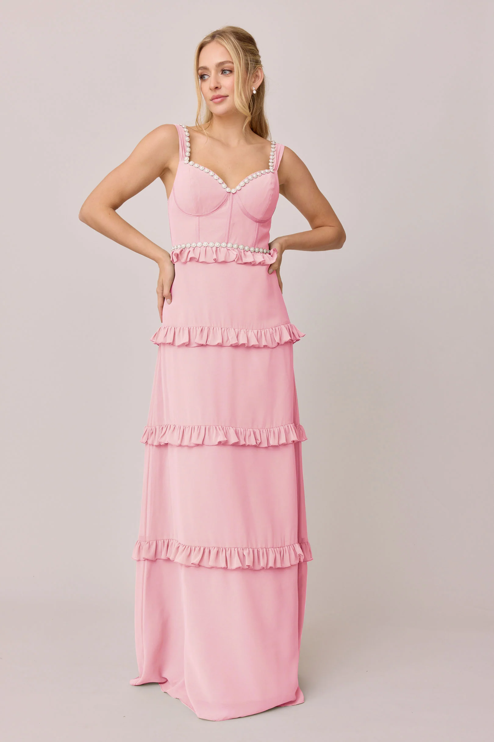 Sloane Luxe Chiffon Dress | Made To Order - Image 25