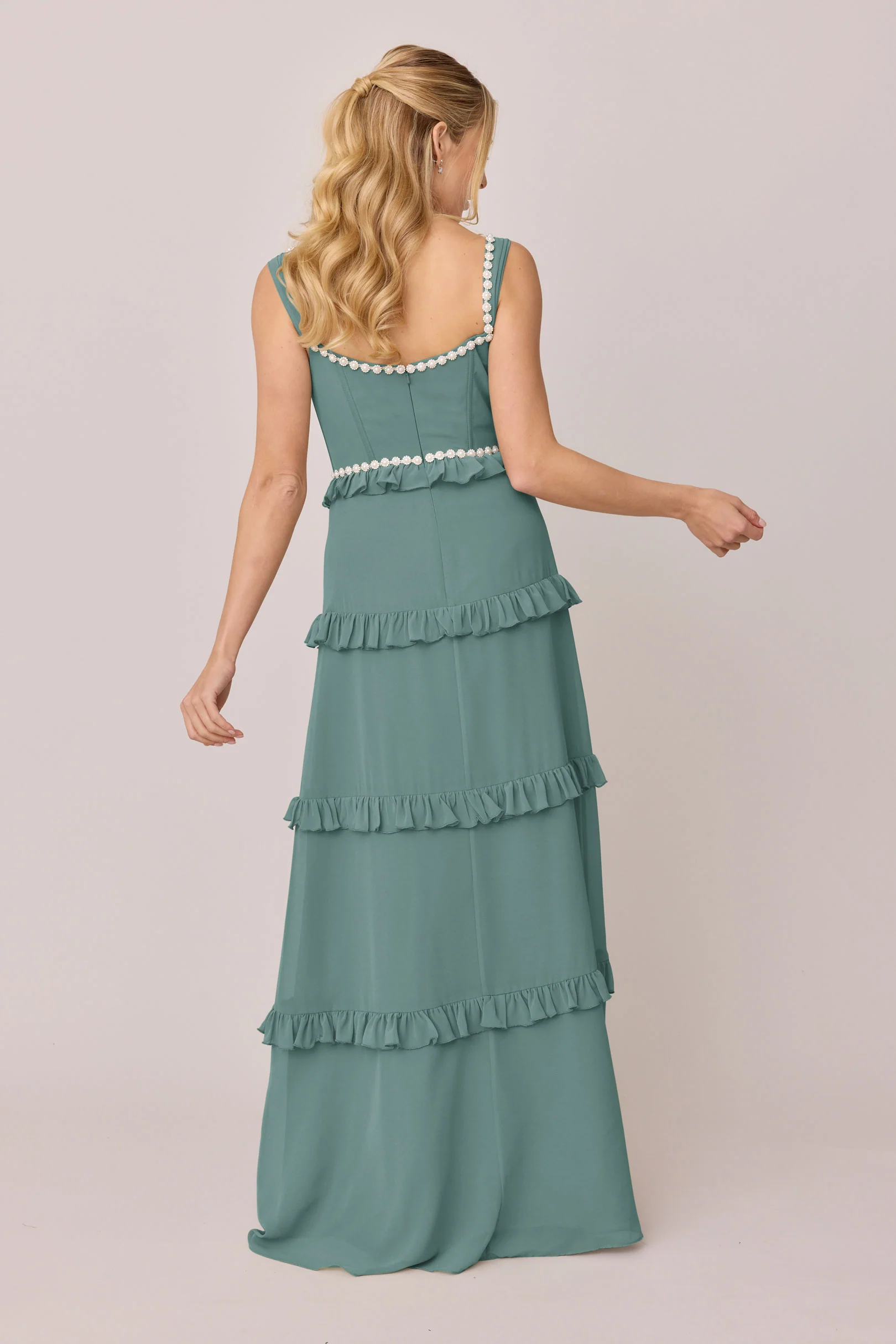 Sloane Luxe Chiffon Dress | Made To Order - Image 36