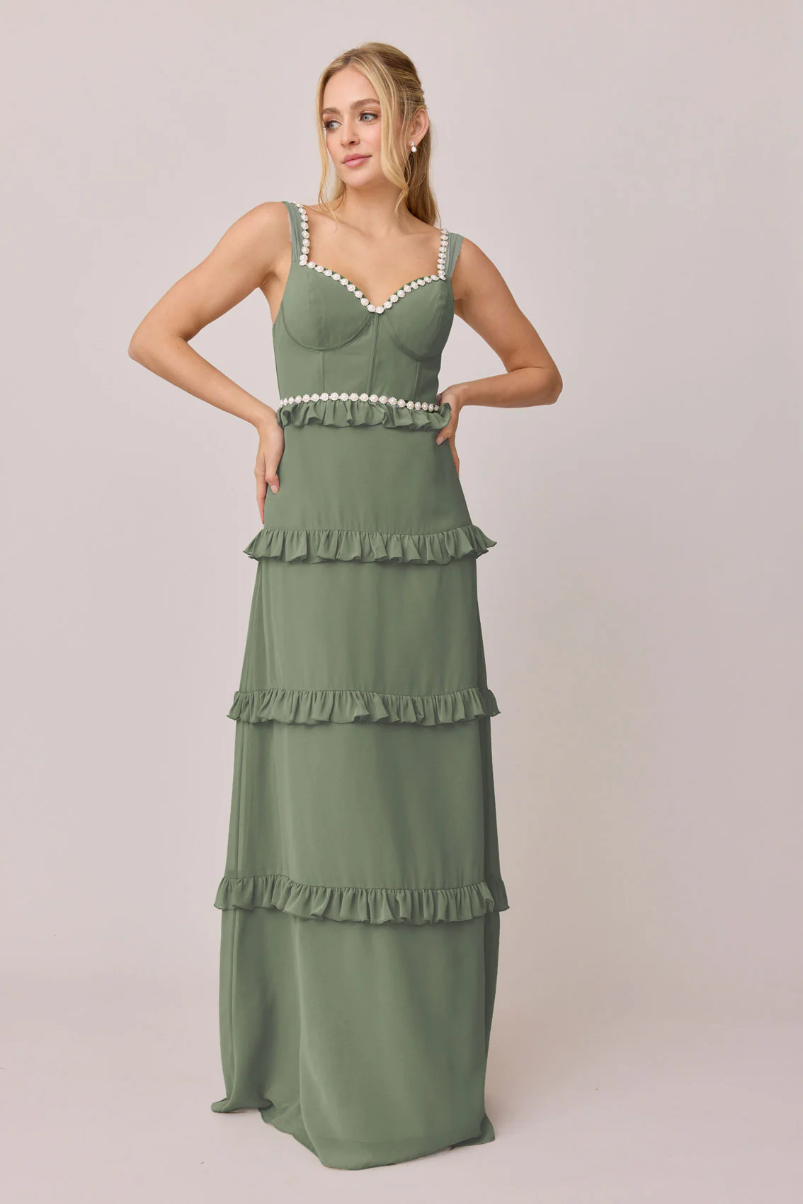 Sloane Luxe Chiffon Dress | Made To Order - Image 39