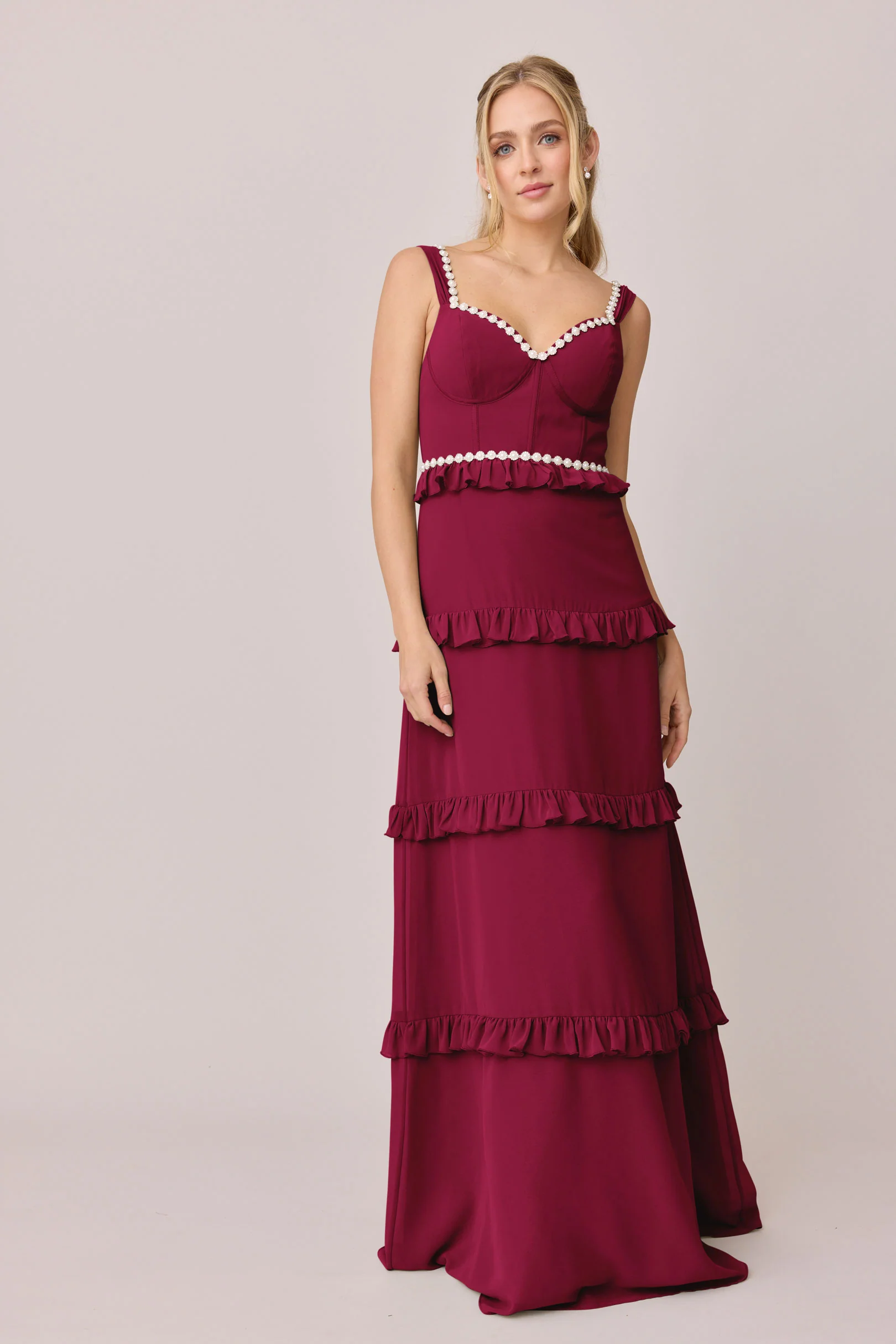Sloane Luxe Chiffon Dress | Made To Order - Image 47