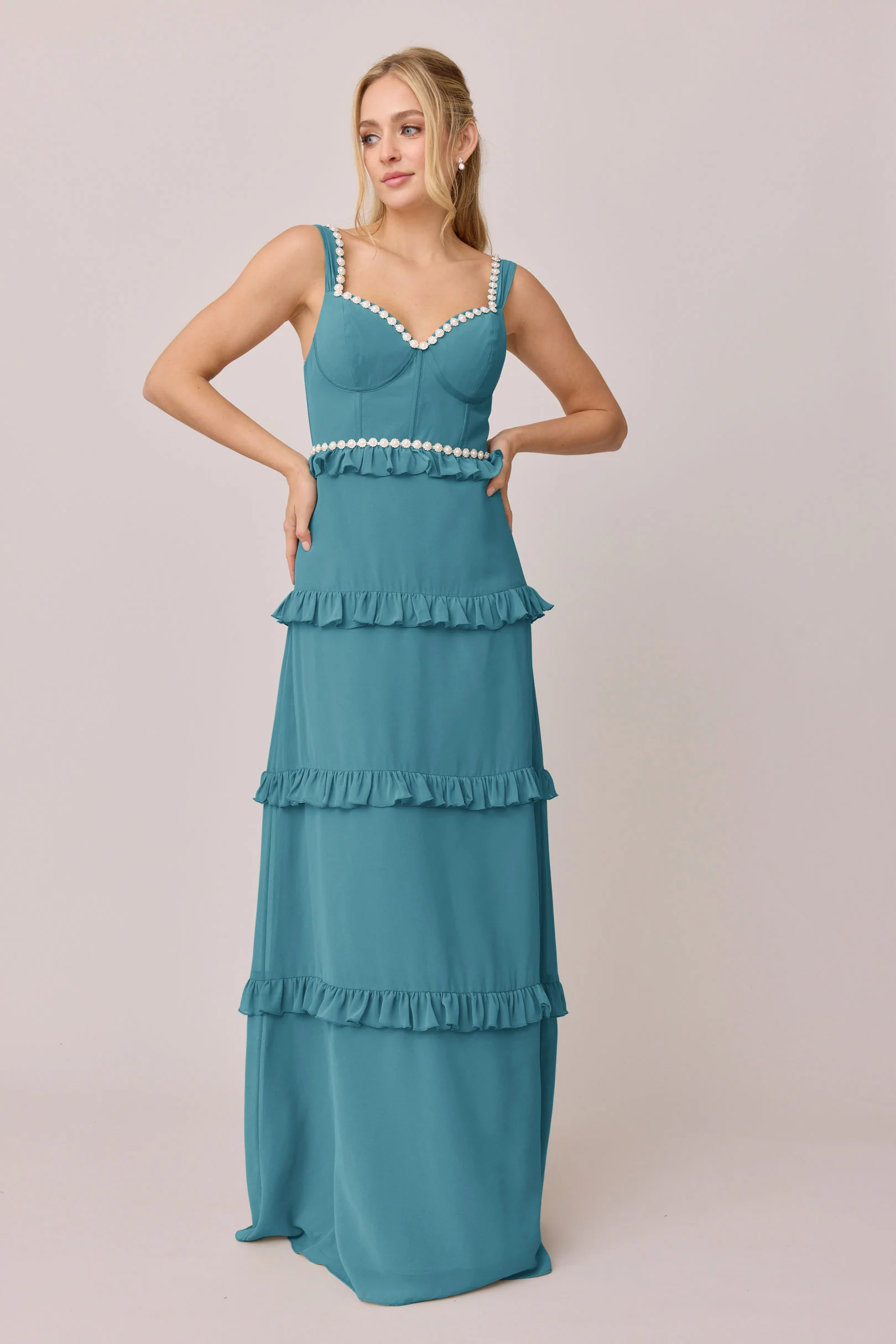 Sloane Luxe Chiffon Dress | Made To Order - Image 73