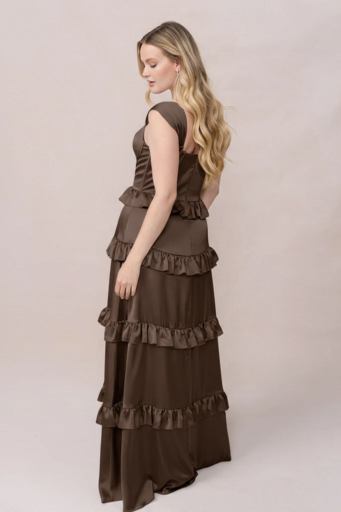 Sloane Satin Dress | Made To Order - Image 169