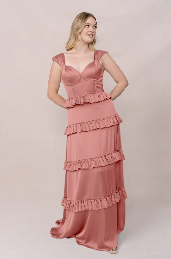 Sloane Satin Dress | Made To Order - Image 75