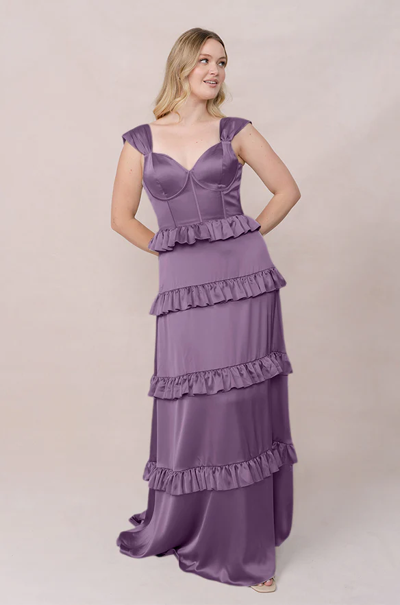 Sloane Satin Dress | Made To Order - Image 77
