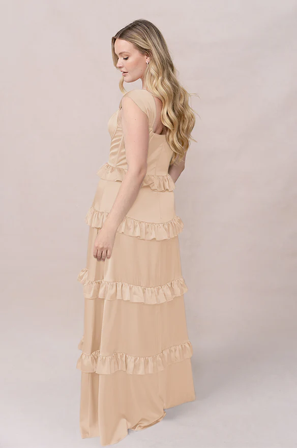 Sloane Satin Dress | Made To Order - Image 94