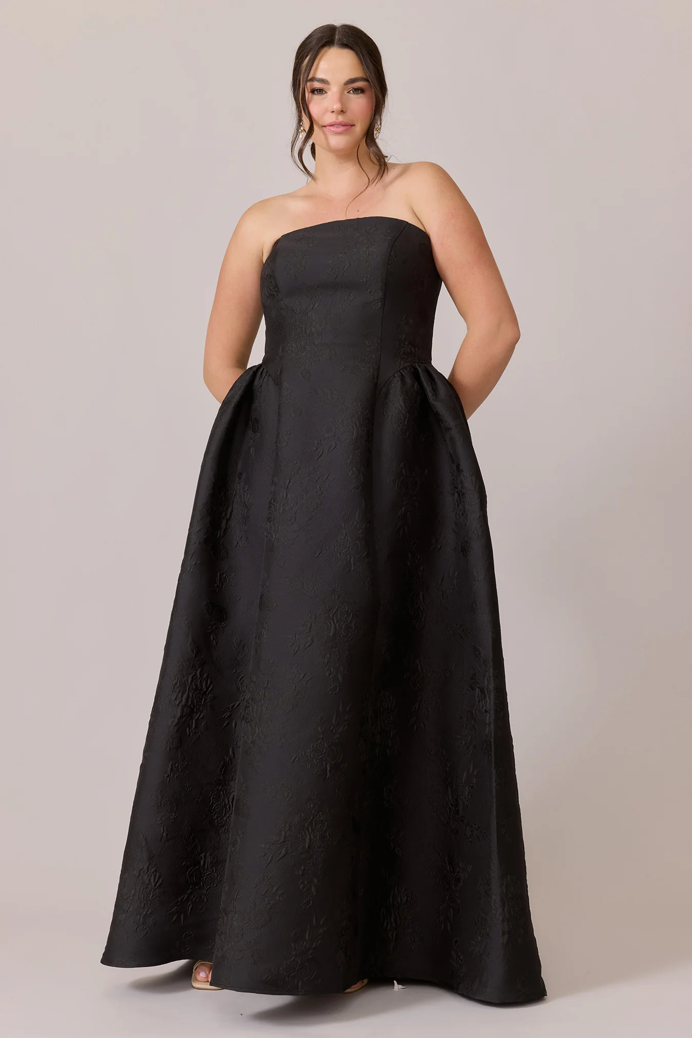 Sofia Jacquard Dress | Made To Order - Image 15