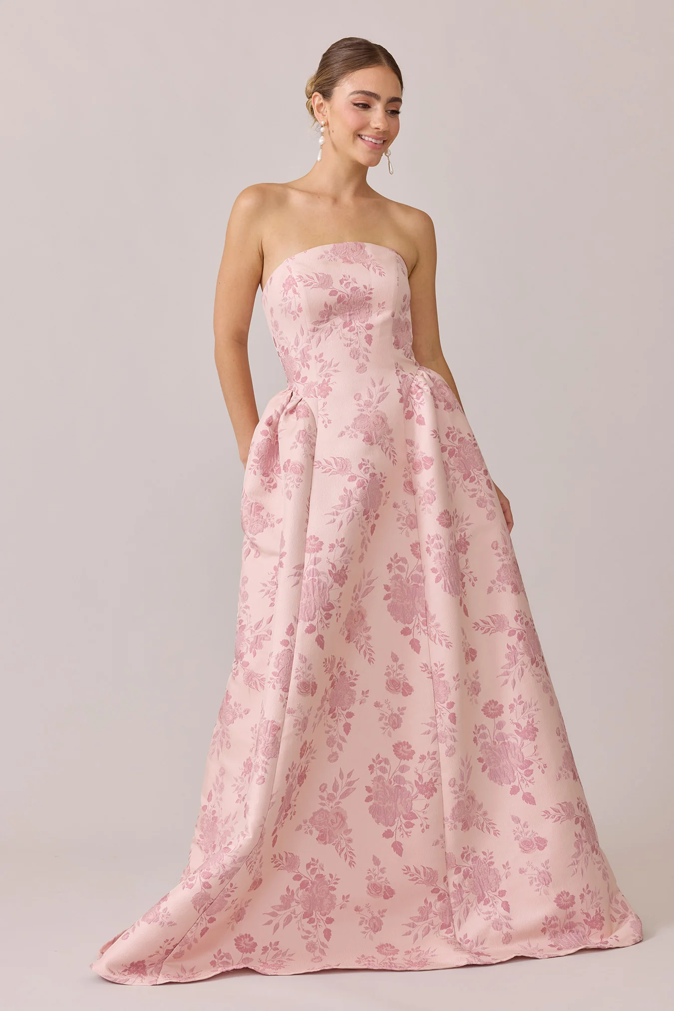 Sofia Jacquard Dress | Made To Order - Image 30