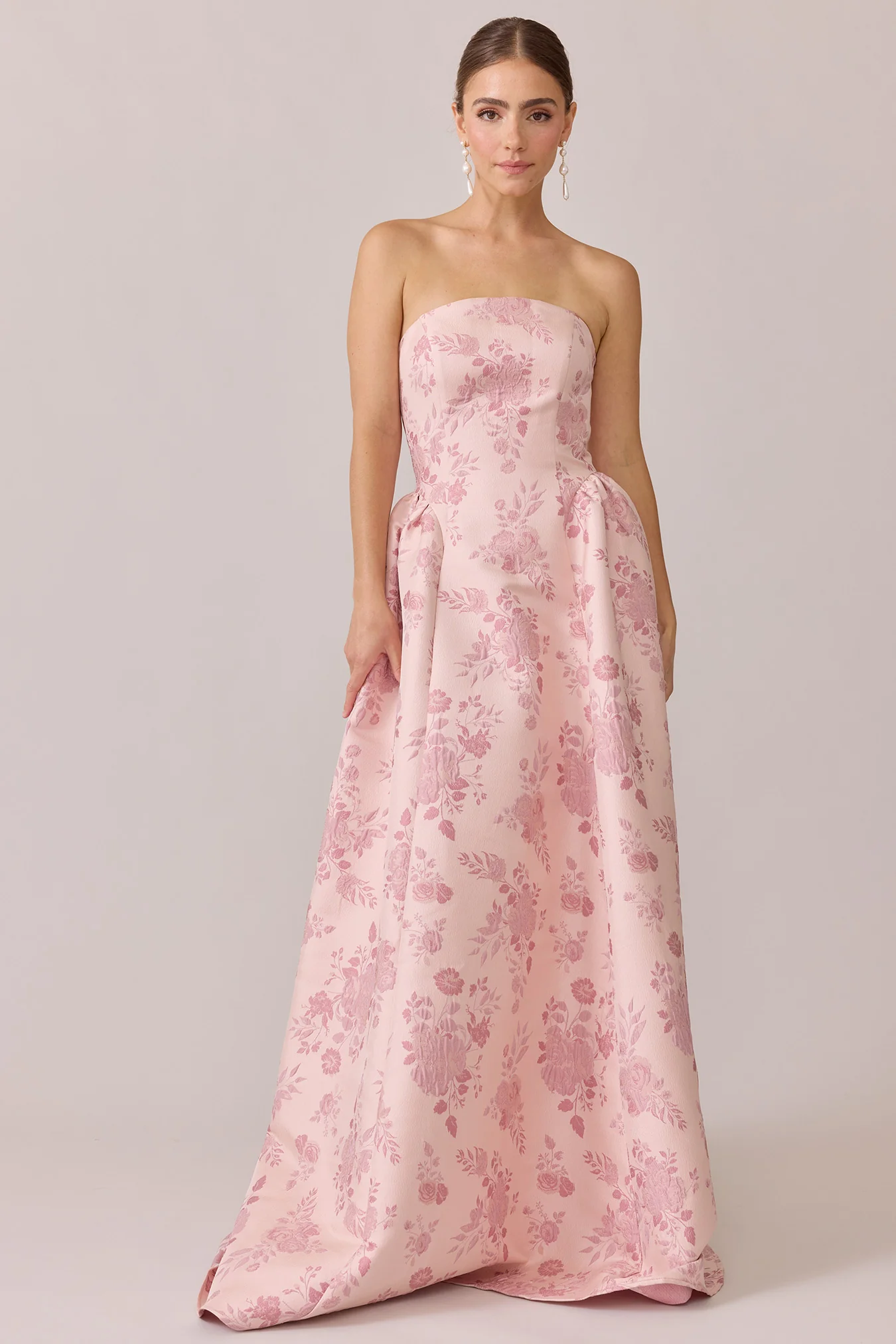 Sofia Jacquard Dress | Made To Order - Image 33