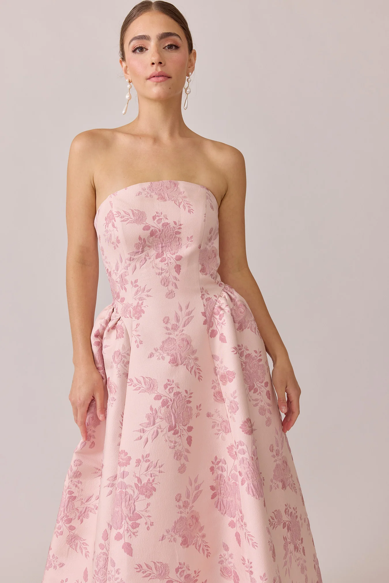 Sofia Jacquard Dress | Made To Order - Image 34