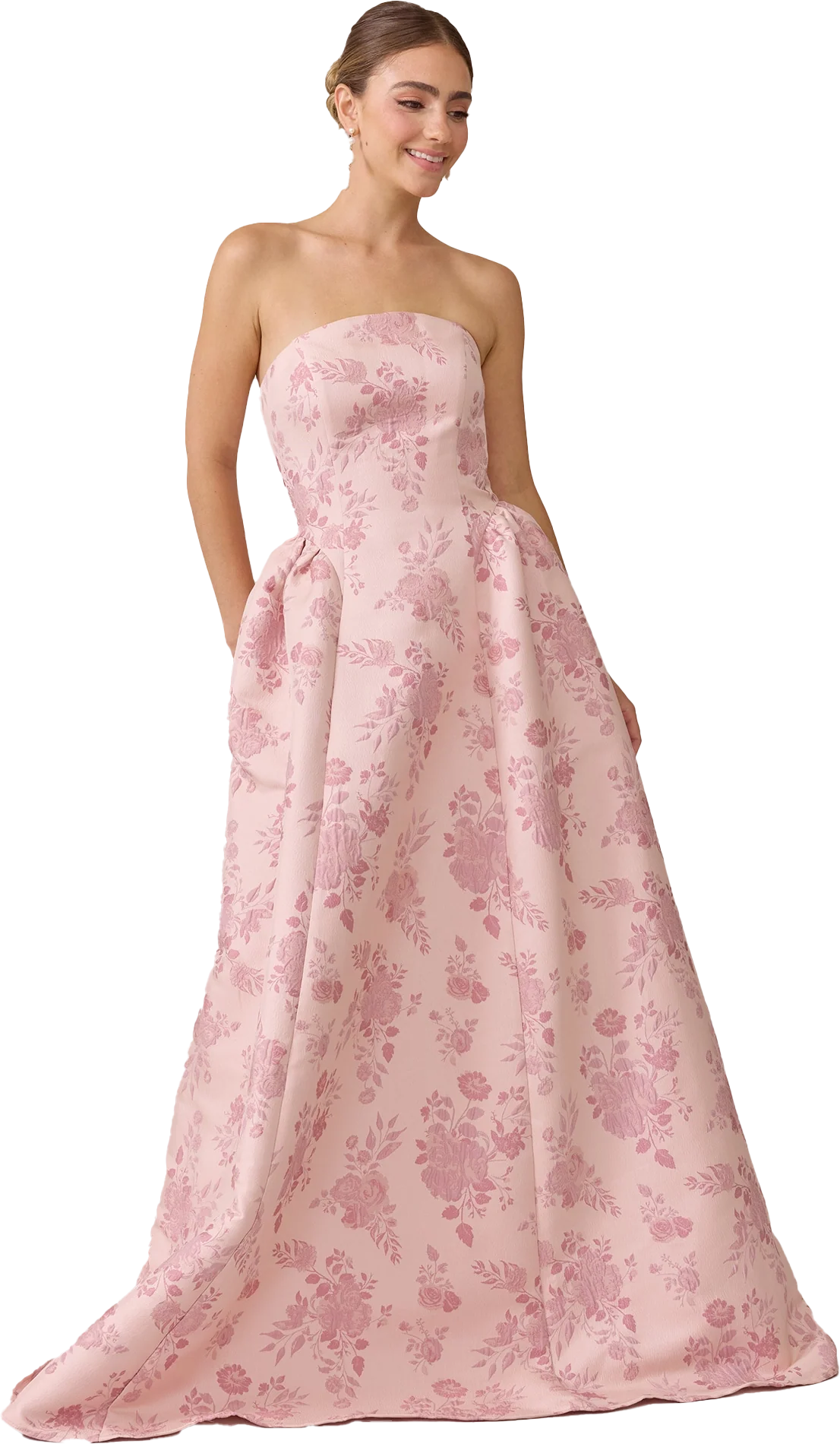Sofia Jacquard Dress | Made To Order - Image 37