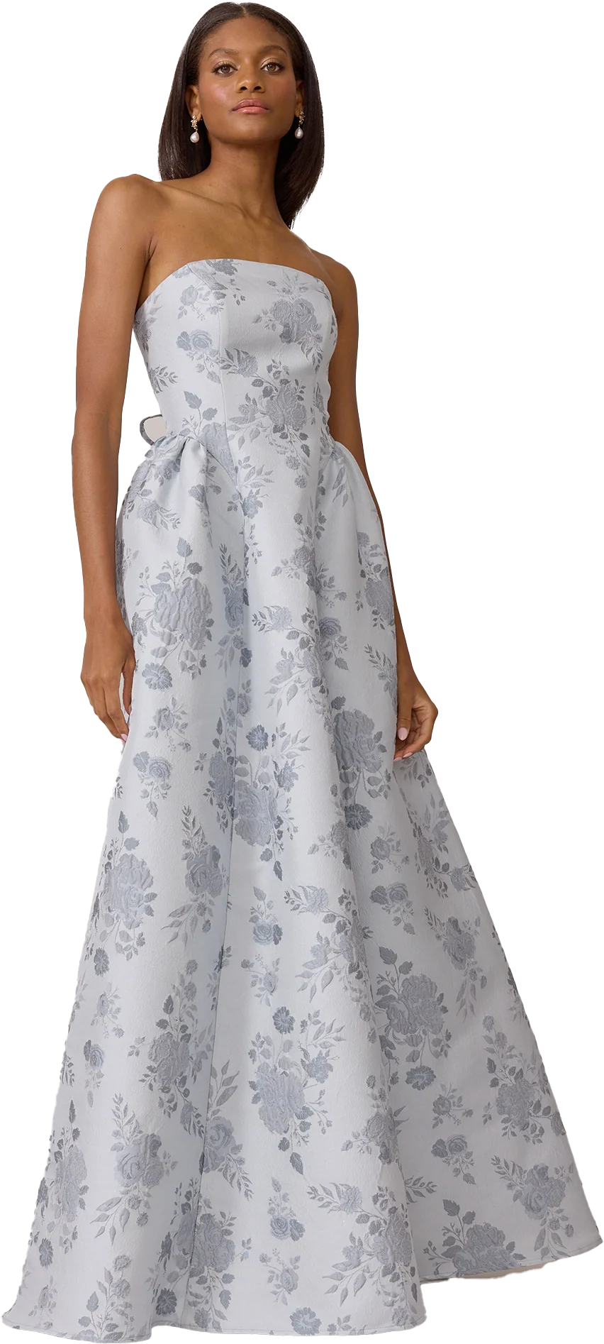 Sofia Jacquard Dress | Made To Order - Image 38