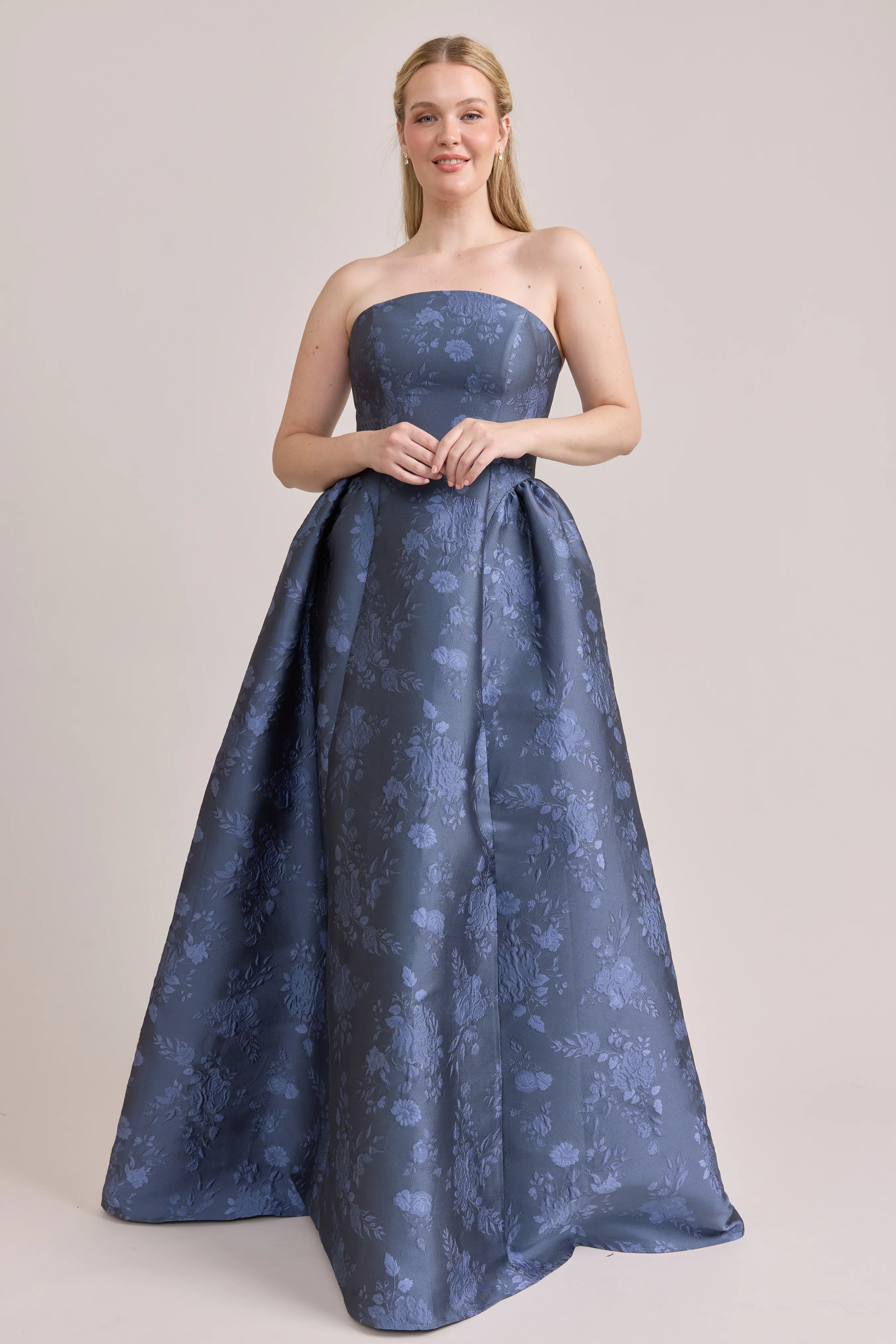 Sofia Jacquard Dress | Made To Order - Image 42