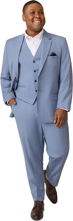Steel Blue Vest | Made To Order - Image 6