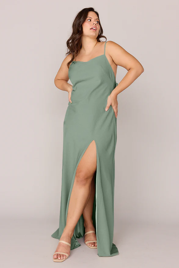 Steph Crepe Dress | Made To Order - Image 158