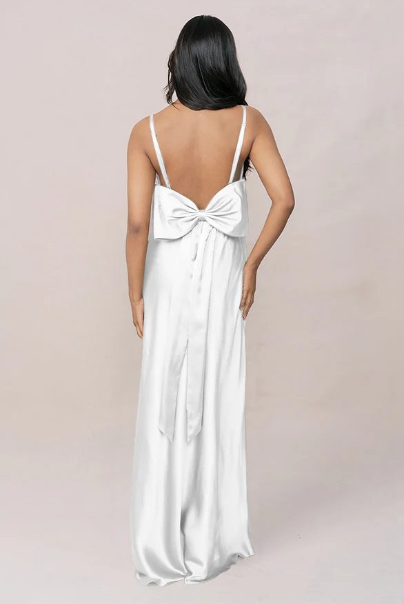 Steph Satin Dress | Made To Order - Image 104