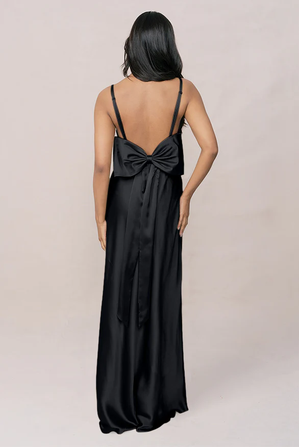 Steph Satin Dress | Made To Order - Image 12