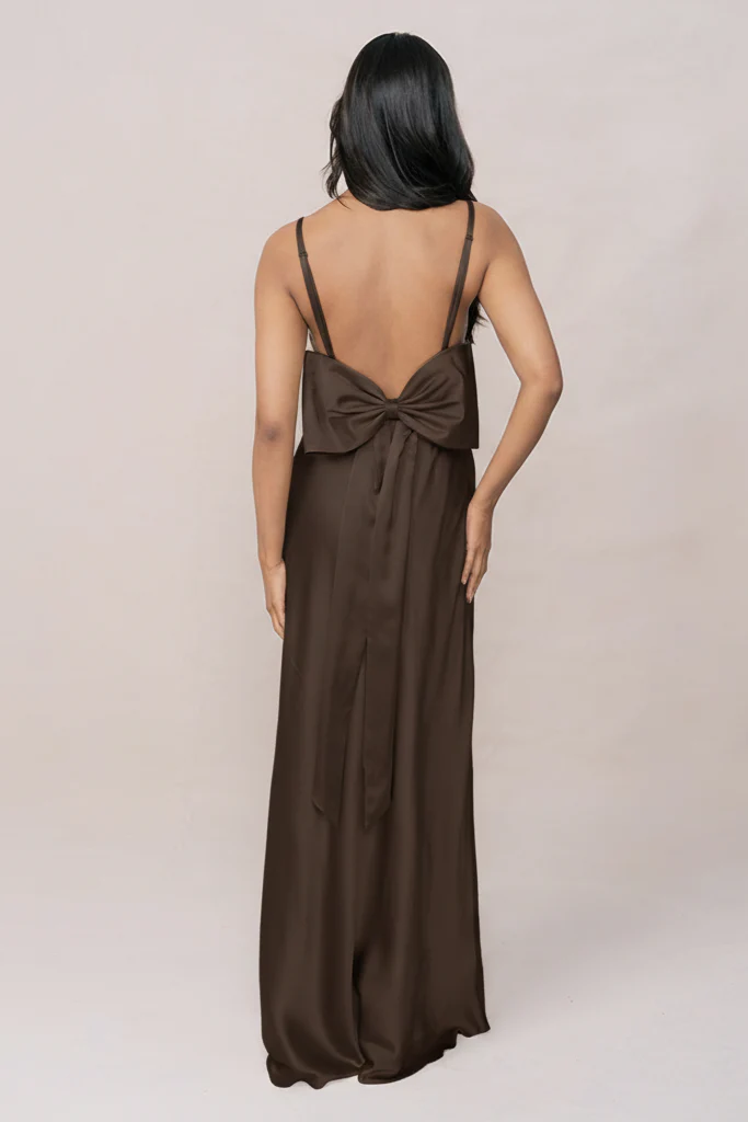Steph Satin Dress | Made To Order - Image 179