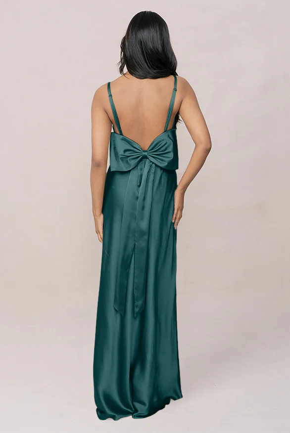 Steph Satin Dress | Made To Order - Image 22
