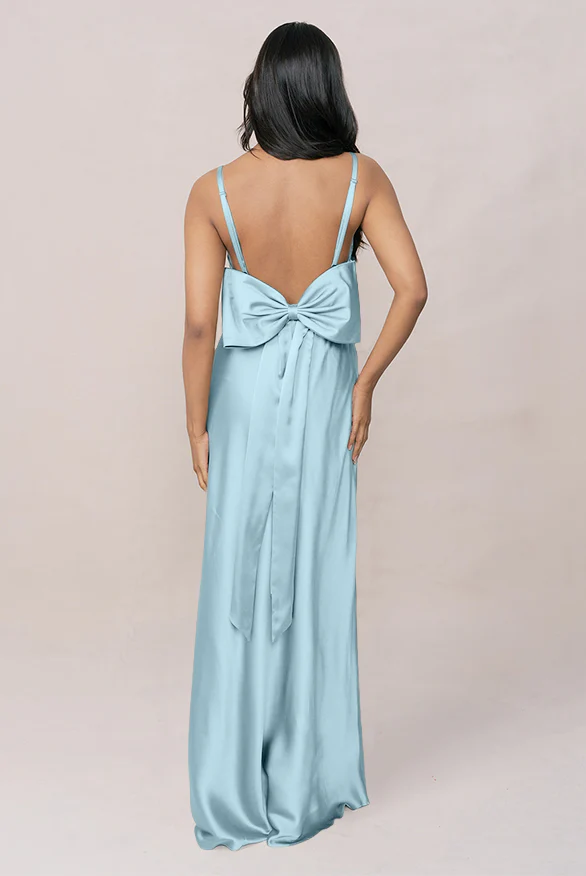 Steph Satin Dress | Made To Order - Image 52