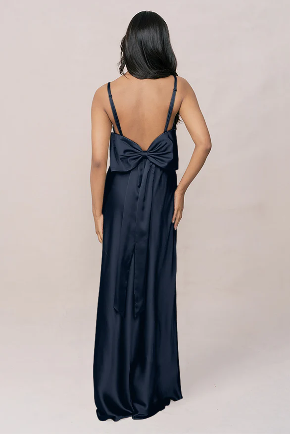 Steph Satin Dress | Made To Order - Image 66