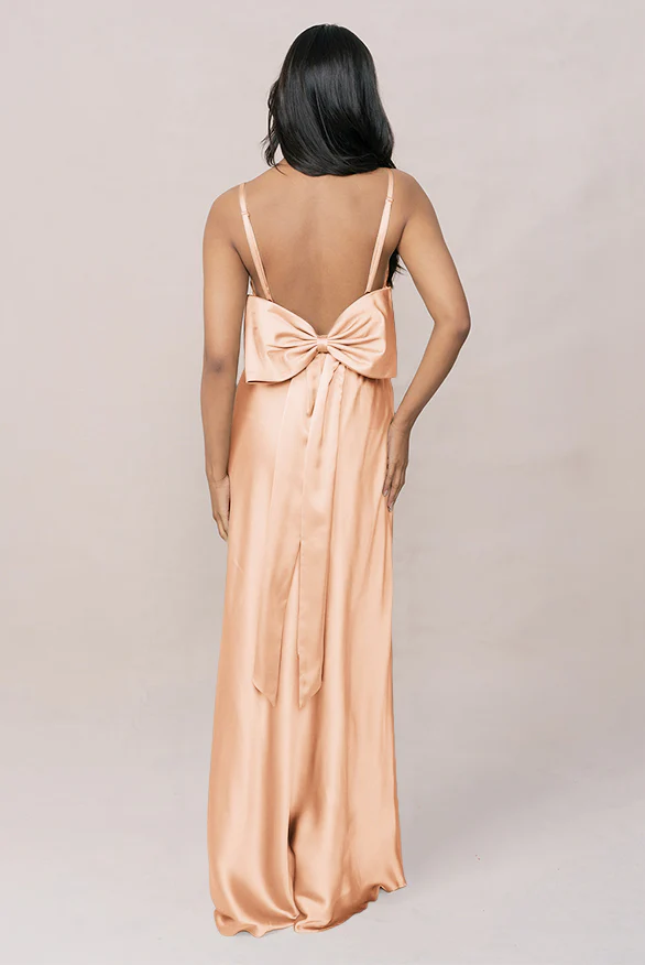 Steph Satin Dress | Made To Order - Image 68