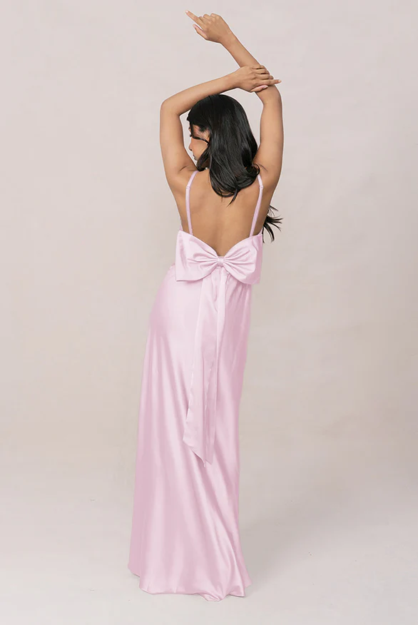 Steph Satin Dress | Made To Order - Image 8