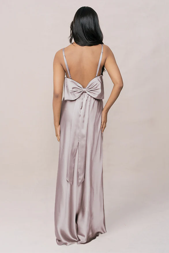 Steph Satin Dress | Made To Order - Image 98