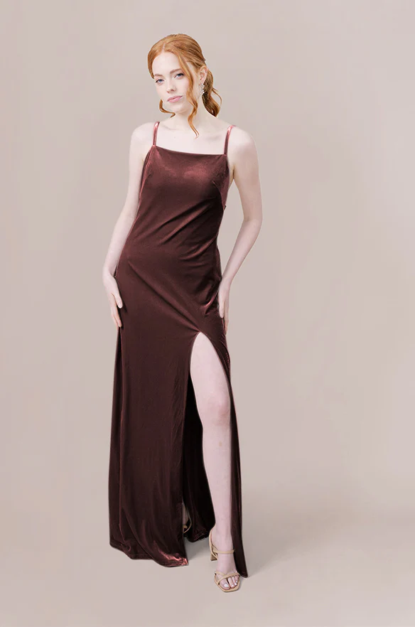 Steph Velvet Dress | Made To Order - Image 17