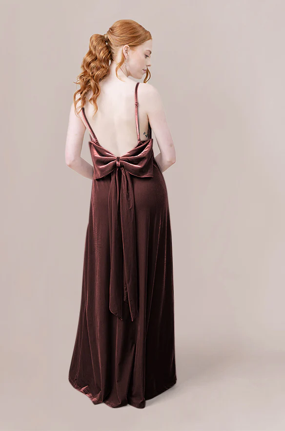 Steph Velvet Dress | Made To Order - Image 18